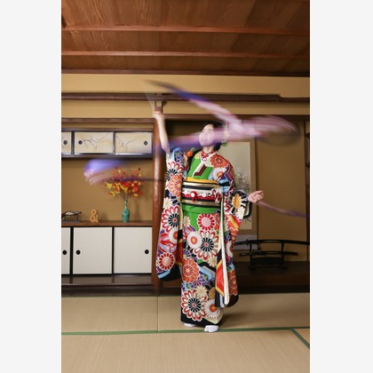 スマイルハンターが出張撮影した家族写真(キッズ,ベビーフォト)などが写った「成人式フォト」の家族写真