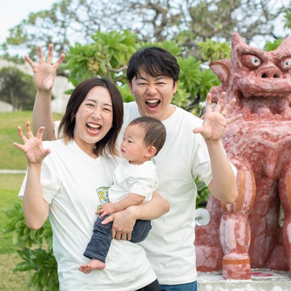 草村写真館が撮影した旅行先の記念撮影の写真