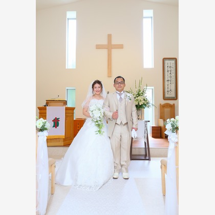Photo of 20.09.22-Ms. Kageyama and Mr. Hamura Arai Christian Church taken by 出張撮影　FotoMatograph　間藤　恒