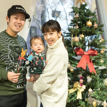 髙栁豪志が撮影した家族写真の出張撮影の写真