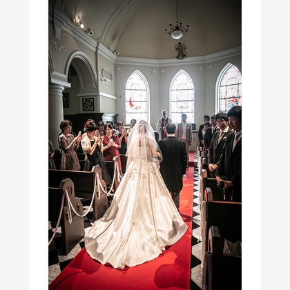 人見写真事務所が撮影した結婚式撮影の写真