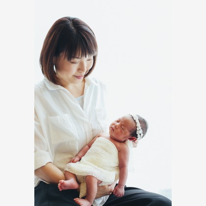 出張撮影HUG TIMEが撮影したスタジオ撮影の写真