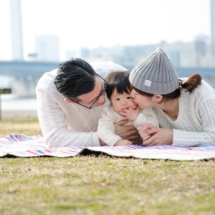 松井和幸が出張撮影した「家族写真」の家族写真