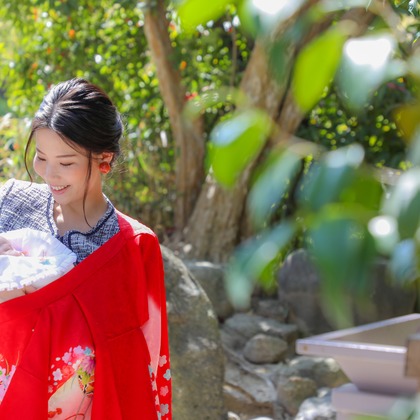 r.n.m Photolifeが撮影した家族写真の出張撮影/お宮参りの写真