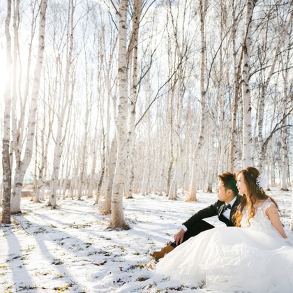 APKが撮影した「冬のロケーション撮影　12月　札幌」の写真