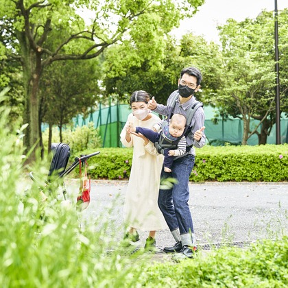 大橋裕紀が撮影した家族写真の出張撮影の写真