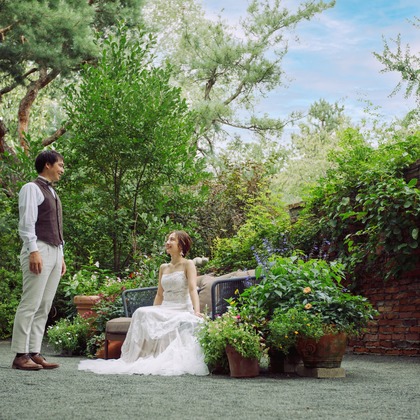 Photo of Furano/Biei location photo wedding taken by uno e creative act.