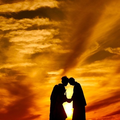 Photo of Pre Weddingphotoshoot at Nara with kimono in autumn to winter taken by Kiki photo works