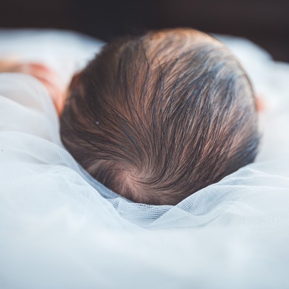 多田正子が撮影したニューボーンフォトの写真
