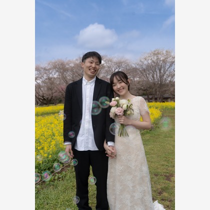 Photo of Wedding photo shoot at Showa Memorial Park taken by 鈴木美咲