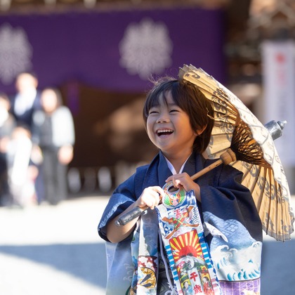 MTワークスが出張撮影した「七五三」の家族写真