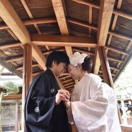 Photo of Pre weddingphotoshoot and wedding ceremony at shrine and Nara Park for foreigners. taken by Kiki photo works