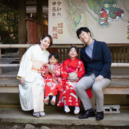 あおフォトが撮影した七五三フォトの写真