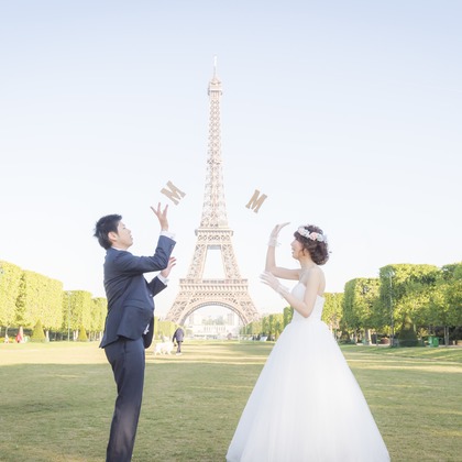 24to Produceが撮影した「パリでのフォトウェディング」の写真