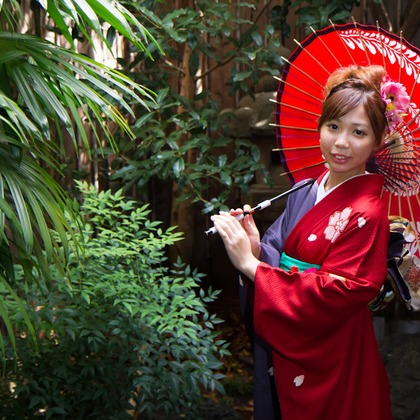 スマイルハンターが出張撮影した家族写真(キッズ,ベビーフォト)などが写った「成人式フォト」の家族写真