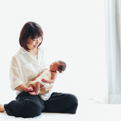 出張撮影HUG TIMEが撮影したスタジオ撮影の写真