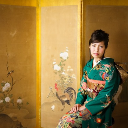 スマイルハンターが出張撮影した家族写真(キッズ,ベビーフォト)などが写った「成人式フォト」の家族写真