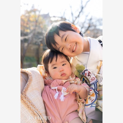 大森光太郎・K-PHOTOが出張撮影した「七五三撮影」の家族写真