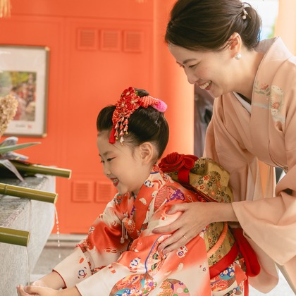 Tatsuyaが出張撮影した家族写真(キッズ,ベビーフォト)などが写った「七五三撮影（神戸 生田神社）」の家族写真