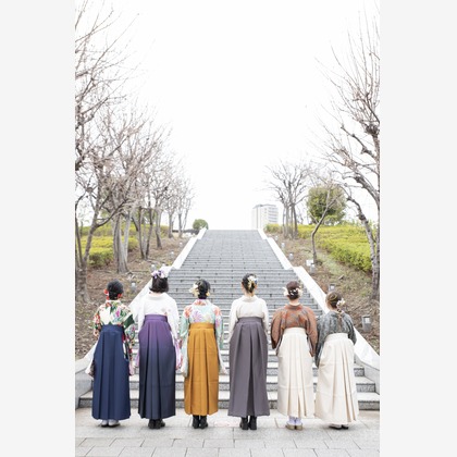 山下　剛が出張撮影した「卒業フォト」の家族写真