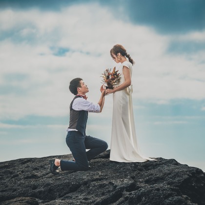 松井シンジが撮影した「前撮り/後撮り出張撮影」のウェディングフォト - :albumName