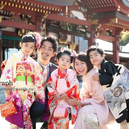 株式会社ハートグラフが撮影した家族写真の出張撮影/七五三フォトの写真