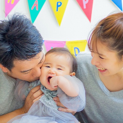 中井企画が出張撮影した「家族写真（愛知）」の家族写真