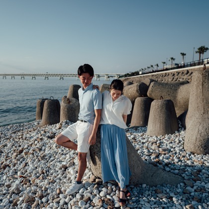 Grassvalley.incが撮影した「エンゲージメントフォト　マーブルビーチ」の写真