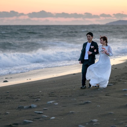 佐野光太郎が撮影した「ウェディング前撮り」の写真