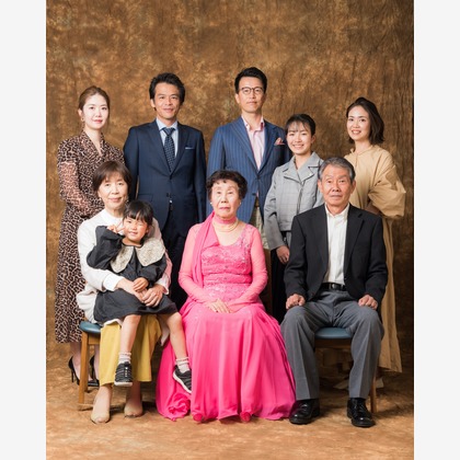 福田博之が出張撮影したフラッシュ撮影, 家族写真, 肌などが写った「家族写真」の家族写真