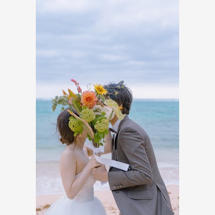 松嵜直斗が撮影した「カジュアルウエディングフォト」の写真