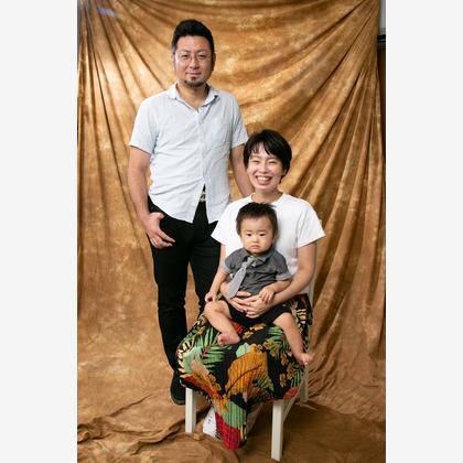 とりる写真室が出張撮影した「家族写真」の家族写真