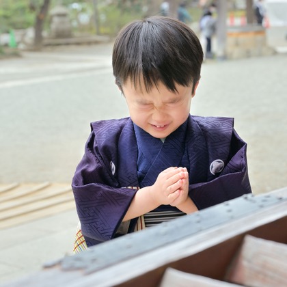 寫樂斎が撮影した家族写真の出張撮影/七五三フォトの写真