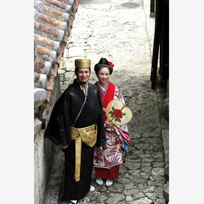 Photo of Time slip in Nakamura family house taken by Ryukyu Fantasy Photo Wedding Photo Okinawa