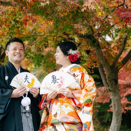 LARA LILYが撮影した「結婚式前撮り(福岡県・秋月城)」の写真
