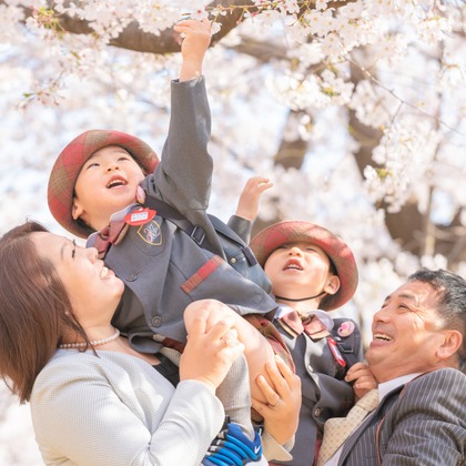 小村賢吾が撮影した家族写真の出張撮影の写真
