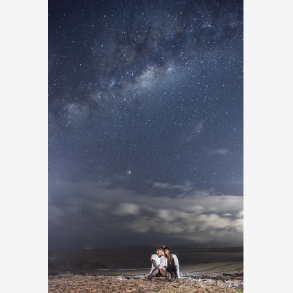 スマイルケアンズが撮影した「ケアンズの星空ビーチフォト」の写真
