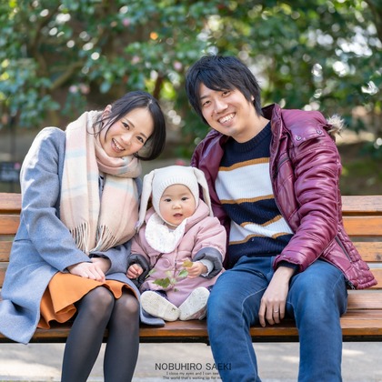 Studio&Gallery Analog　佐伯写真館が撮影した家族写真の出張撮影の写真