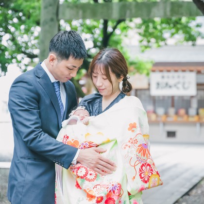 出張撮影 中村まみこが撮影したお宮参りの写真