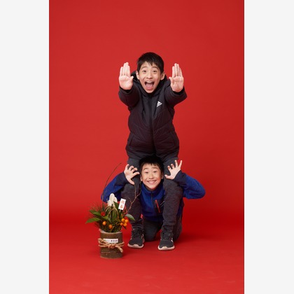 森田寫眞館が出張撮影した「ファミリー」の家族写真