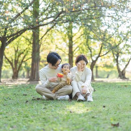 studio cactusが撮影した家族写真の出張撮影の写真