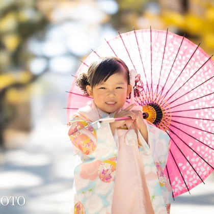 大森光太郎・K-PHOTOが出張撮影した「七五三撮影」の家族写真