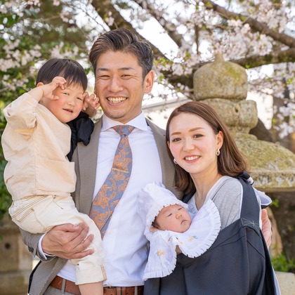 井崎　敬太が撮影したお宮参りの写真