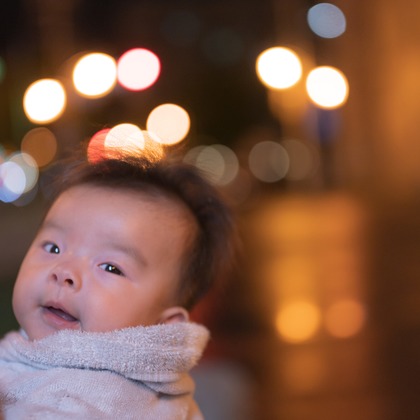 高木勇斗が出張撮影した家族写真(キッズ,ベビーフォト)などが写った「赤ちゃん」の家族写真
