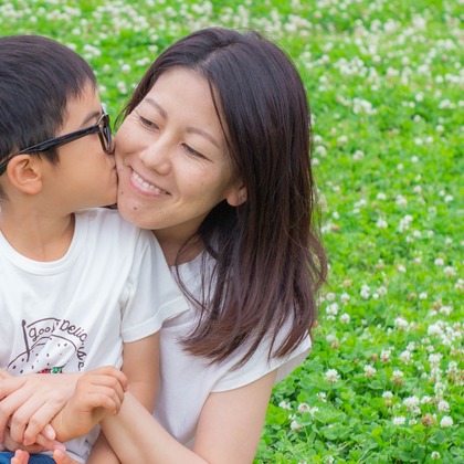 すみれふぉとが出張撮影した「新緑撮影会?」の家族写真