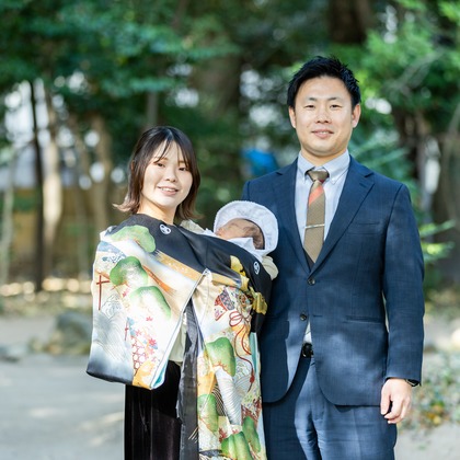 木村知佳が撮影したニューボーンフォト/家族写真の出張撮影/お宮参りの写真