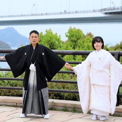 お祝い写し屋が撮影した「ふきあげ・しまなみウェディング」の写真