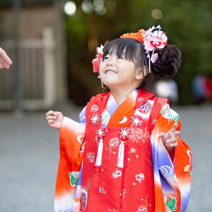 MTワークスが出張撮影した「七五三」の家族写真