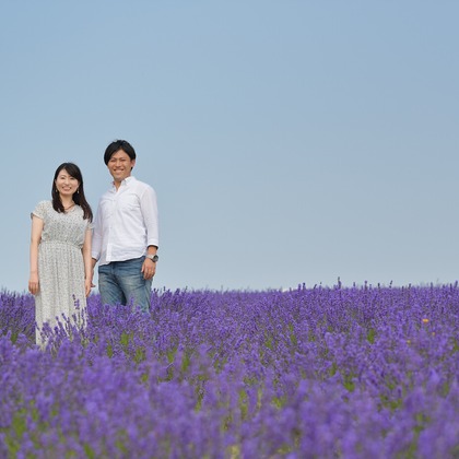 須貝フォトサービスが撮影した旅行先の記念撮影の写真