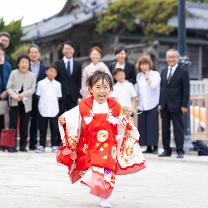 小山将冬が撮影した家族写真の出張撮影/七五三フォトの写真